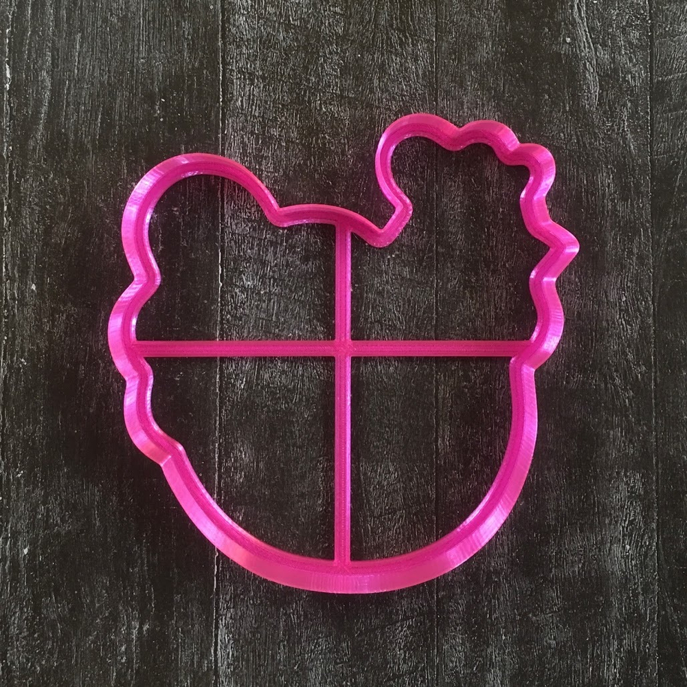 Трафарет узор №2 Курочка