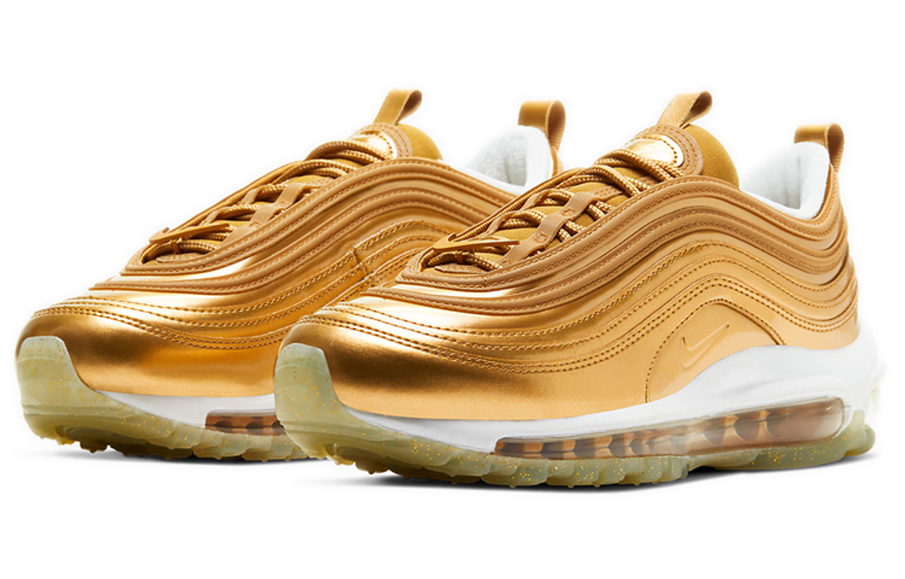 Кроссовки Nike Air Max 97 Metallic Gold (Женская размерная сетка)