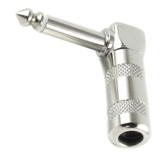 Разъем на кабель 1/4” (6,35мм) угловой моно Soundking CC150