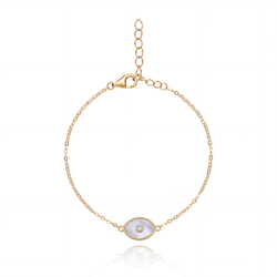 Браслет-цепочка овал