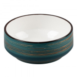 Салатник Texture Dark Green Lines 14 см