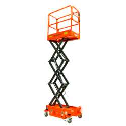 Подъемник ножничный несамоходный SJY-0.3-3.9 (AC 300 кг; 3,9 м) SMARTLIFT (SMART)