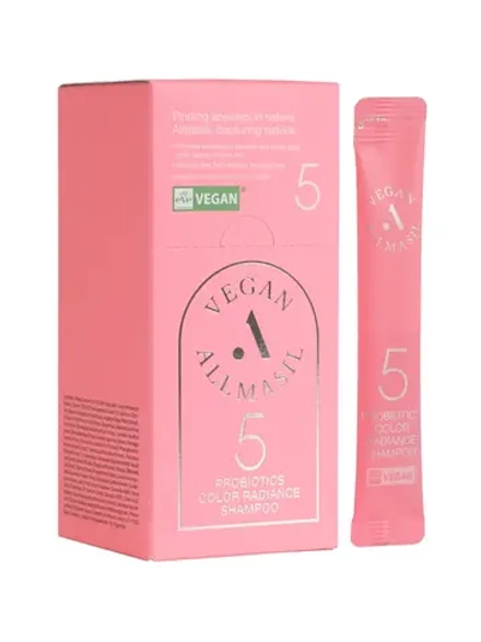 ALLMASIL - ШАМПУНЬ ДЛЯ ОКРАШЕННЫХ ВОЛОС 5 PROBIOTICS COLOR RADIANCE SHAMPOO, 8 МЛ * 20 ШТ