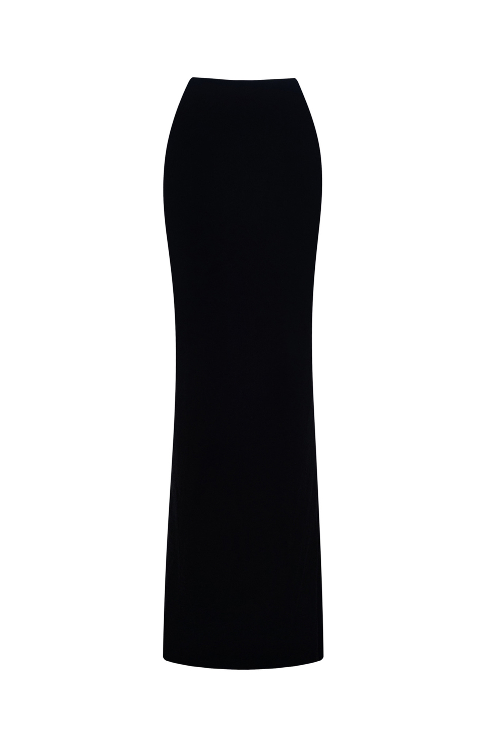 Юбка макси из бархата