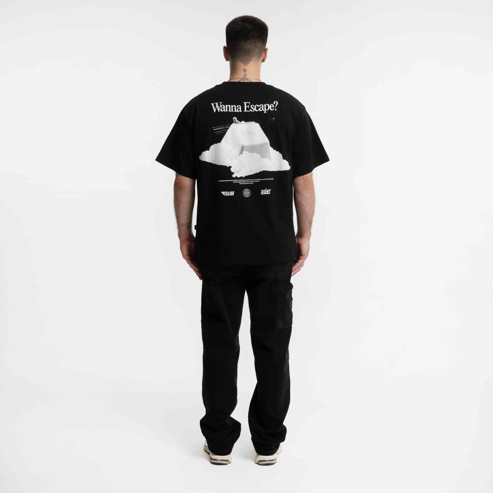 Футболка Dissident Wanna Escape in Black