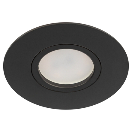 Светильник встраиваемый алюминиевый ЭРА KL83 BK SET 5 под лампу MR16 GU5.3 черный набор 5 шт