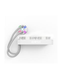 Система водяного охлаждения Zalman CPU Liquid Cooler 240mm, ARGB, White