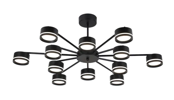 9490/6+6 BLACK (1) Люстра (RL)