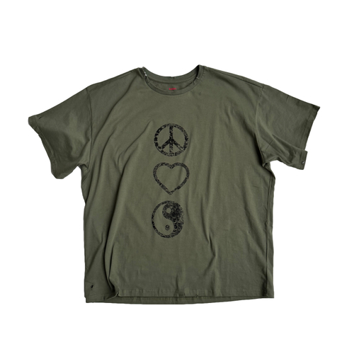 Футболка "Мир, любовь, гармония"