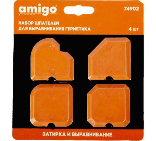 НАБОР ШПАТЕЛЕЙ AMIGO 4ШТ 74902