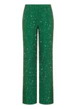 Костюм брючный кристальный изумруд