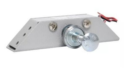 ЛКД-ЗМ-00-11 (серебро) Замок электромеханический НЗ (NC)