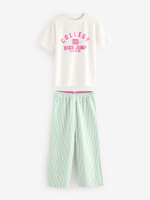 Пижама для девочки Next B78-690, Белый, Мятный