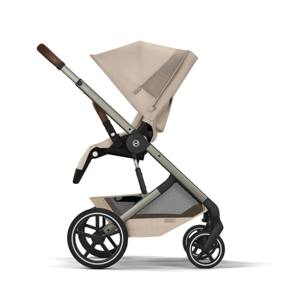 Детская коляска Cybex Balios S Lux TPE 2 в 1 Almond Beige