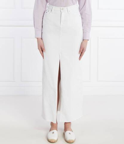 Джинсовая юбка CLAIRE Tommy Jeans - белый(DW0DW17991)