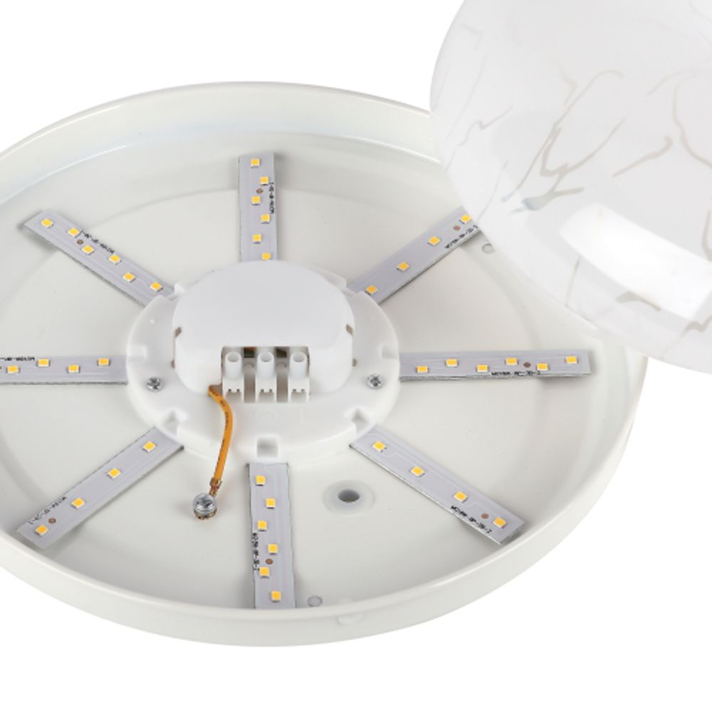 Светильник потолочный светодиодный ЭРА Классик без ДУ SPB-6 - 18 Marble светодиодный 18Вт | Светильники SPB-6 без ДУ