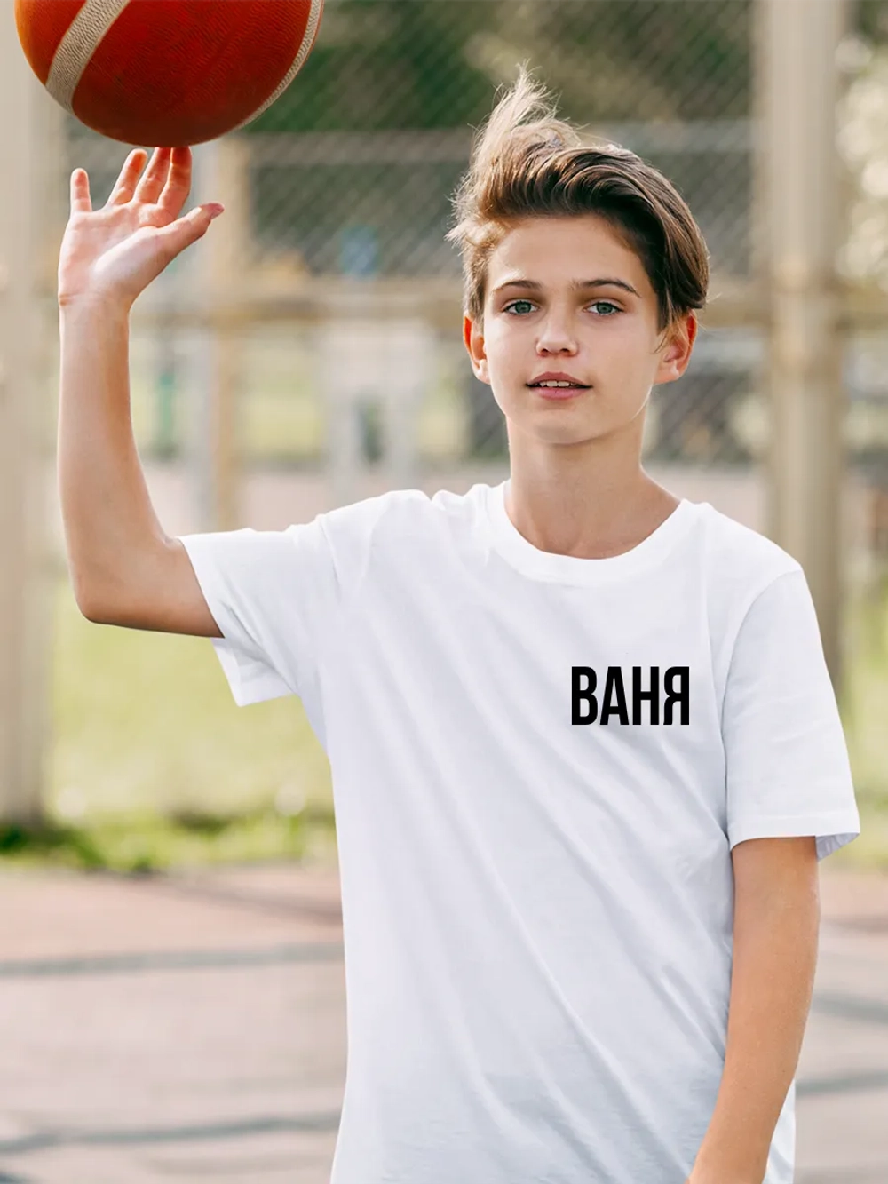 Именная футболка Ваня Иван