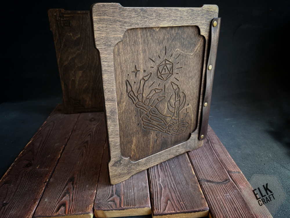 Ширма Кожаные Петли - (4 створки)