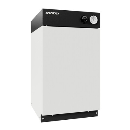 Котел газовый ЛЕМАКС NORM-40 энергонезависимый, напольный, 1 конт., откр. кам. сгор.