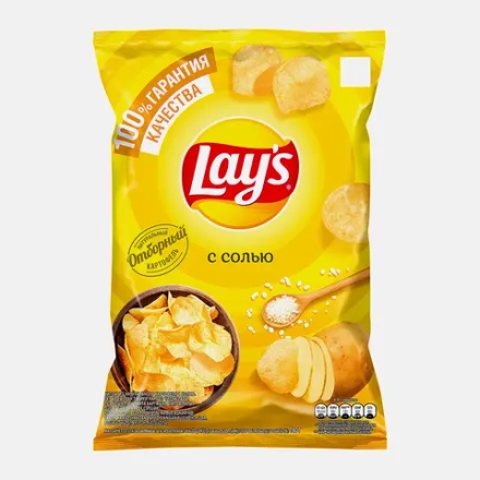 Чипсы Lays С солью 140г