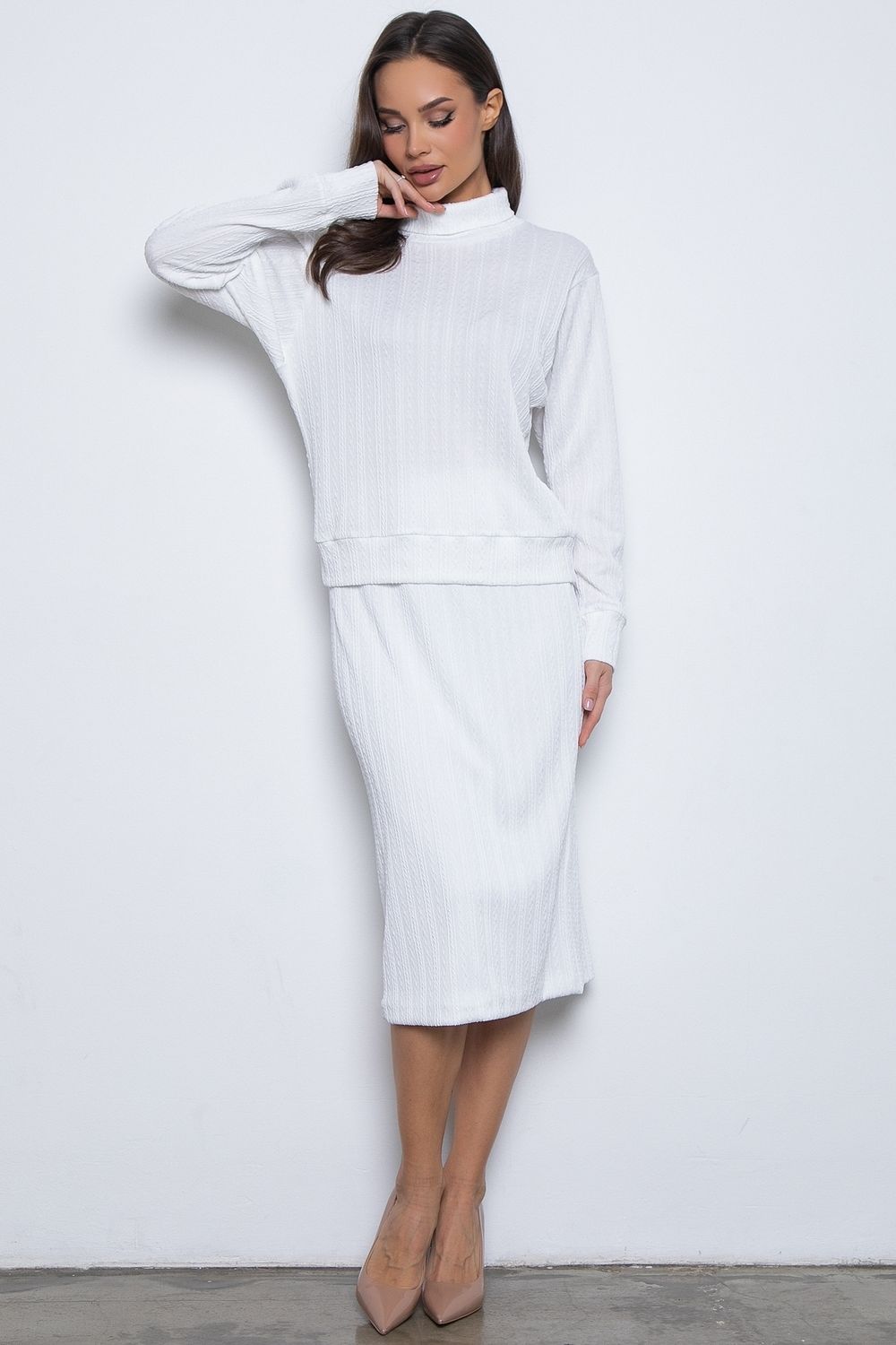 Костюм Модный образ (вайт) Diolche