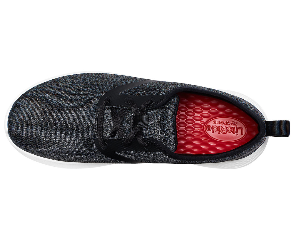 Кроссовки Crocs Men's LiteRide Lace-Up Черные
