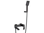 Смеситель для ванны с ручным душем RIMERO RM3207BL (Черный матовый)