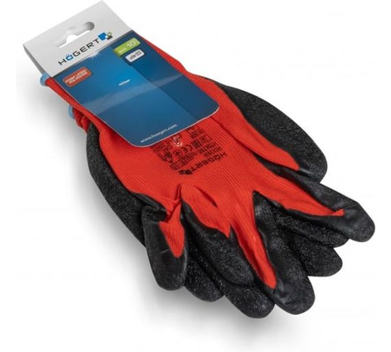 Перчатки рабочие с вспененным латексом RODER Högert, арт. HT5K750