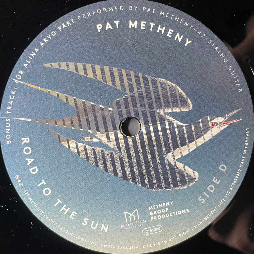 Pat Metheny ‎– Road To The Sun 2LP (Германия 2021г.)