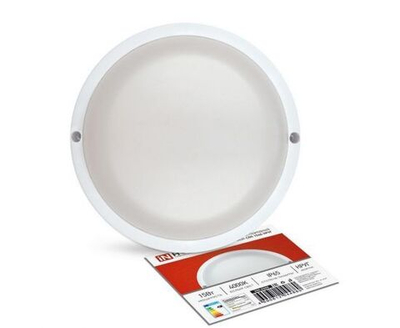 Светильник светодиодный герметичный СПП 1540-КРУГ 15Вт 4000К 1350Лм IP65 140мм IN HOME