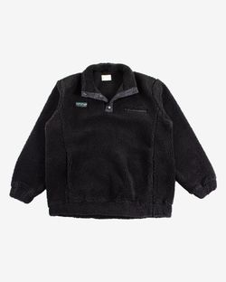 Толстовка Turbofleece button black