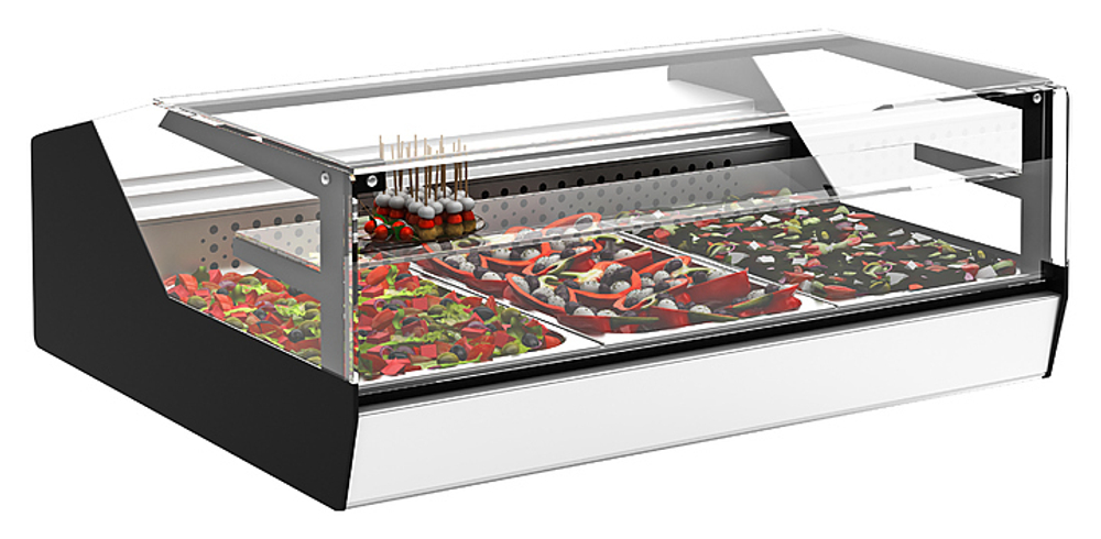 Витрина тепловая Carboma AC87 SH 1,0-1 (ВТ-1,0 Cube Арго XL Техно)