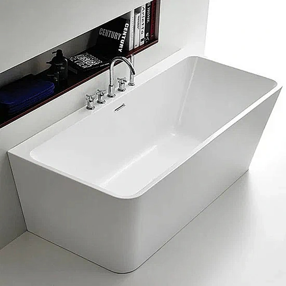 Ванна акриловая CeruttiSpa LUGANO 170х75 9344 белая