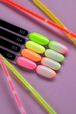 градиент неонами