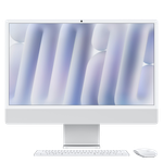 24-inch iMac with Retina 4.5K display: Apple M4 chip with 10‑core CPU and 10‑core GPU, 16GB, 512GB SSD - Silver,Model A3137