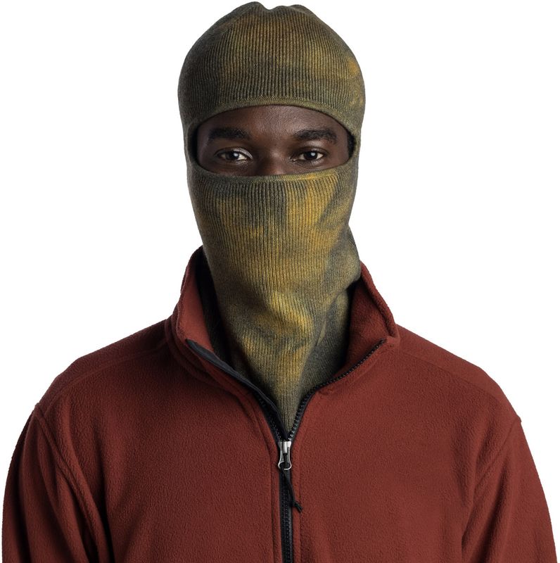 Балаклава вязаная Buff Knitted Balaclava Nilan Khaki Фото 2