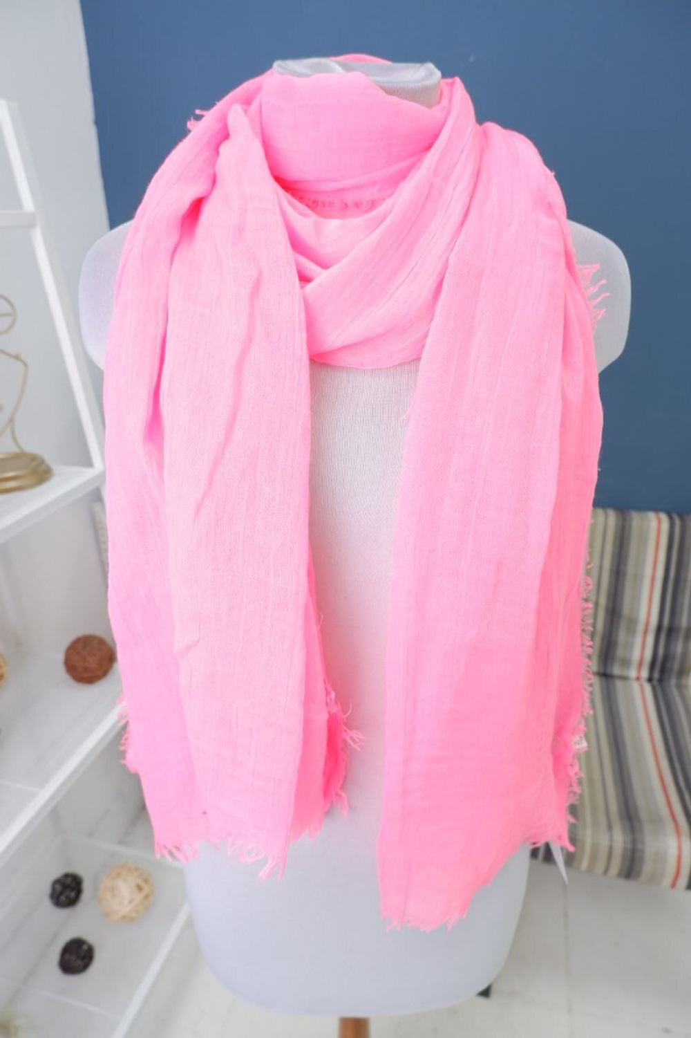 Палантин одноцветный, новый