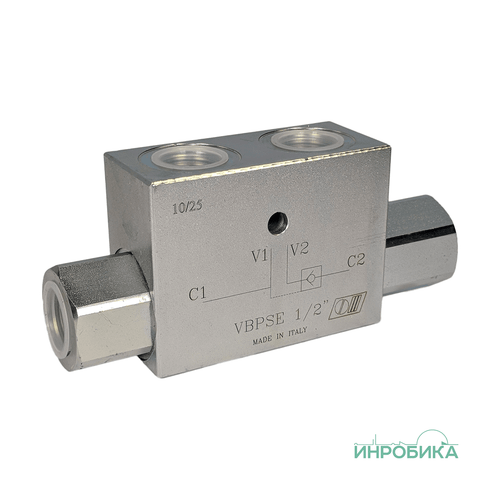 Гидрозамок одностороннего действия VBPSE L 1/2” (V0240)