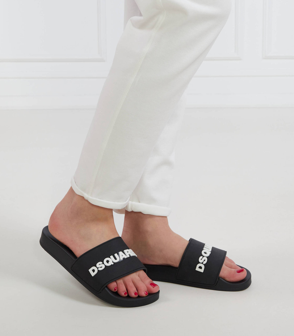 Шлепанцы Dsquared2 - черный(FFW0017 17205013)