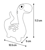 Игрушка для собак Flamingo "Динозавр" S 5х10,5х11,3 см, латекс, фиолетовый