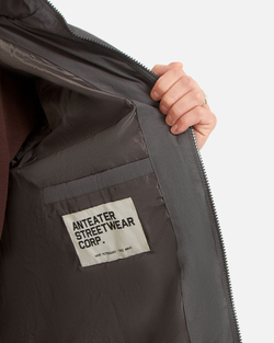 Куртка Anteater Downjacket-HoodedCrispy-Dark-Grey