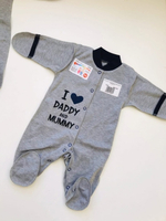 Комбинезон LOVE меланж (Карапуззики) 56-80 (Размер: 80)