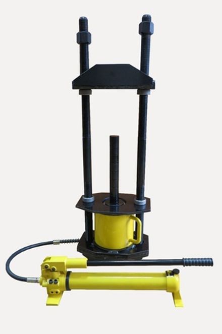 Цена на ТИТАН (ТТН-101) Выпрессовщик шкворней гидравлический, на тележке, 100 т