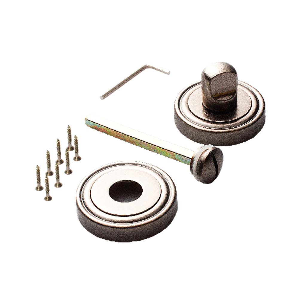 Завертка круг Ренц INBK 16 SL, цвет серебро античное (гарантия - 12 месяцев)