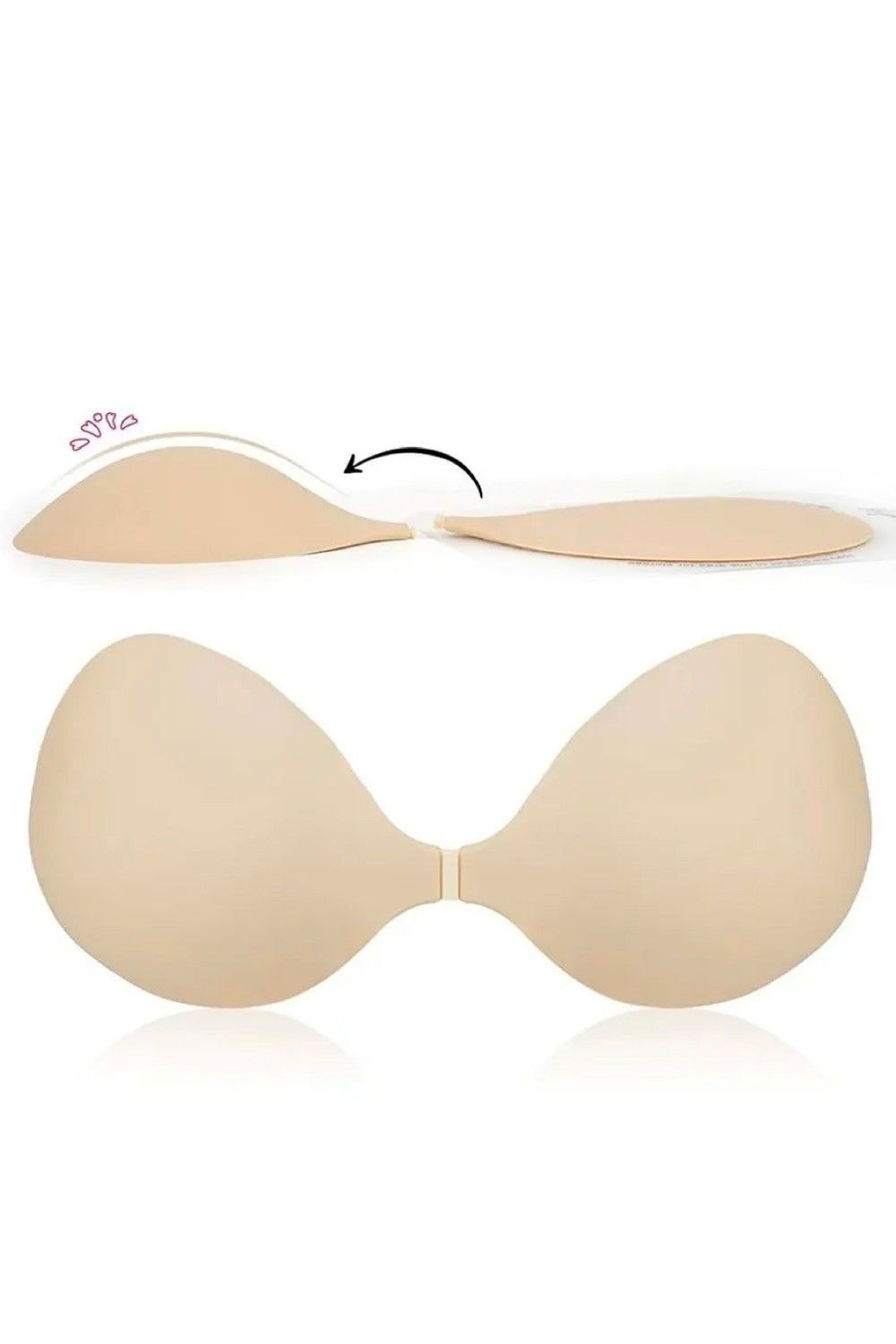 Ультратонкий инновационный силиконовый бюстгальтер