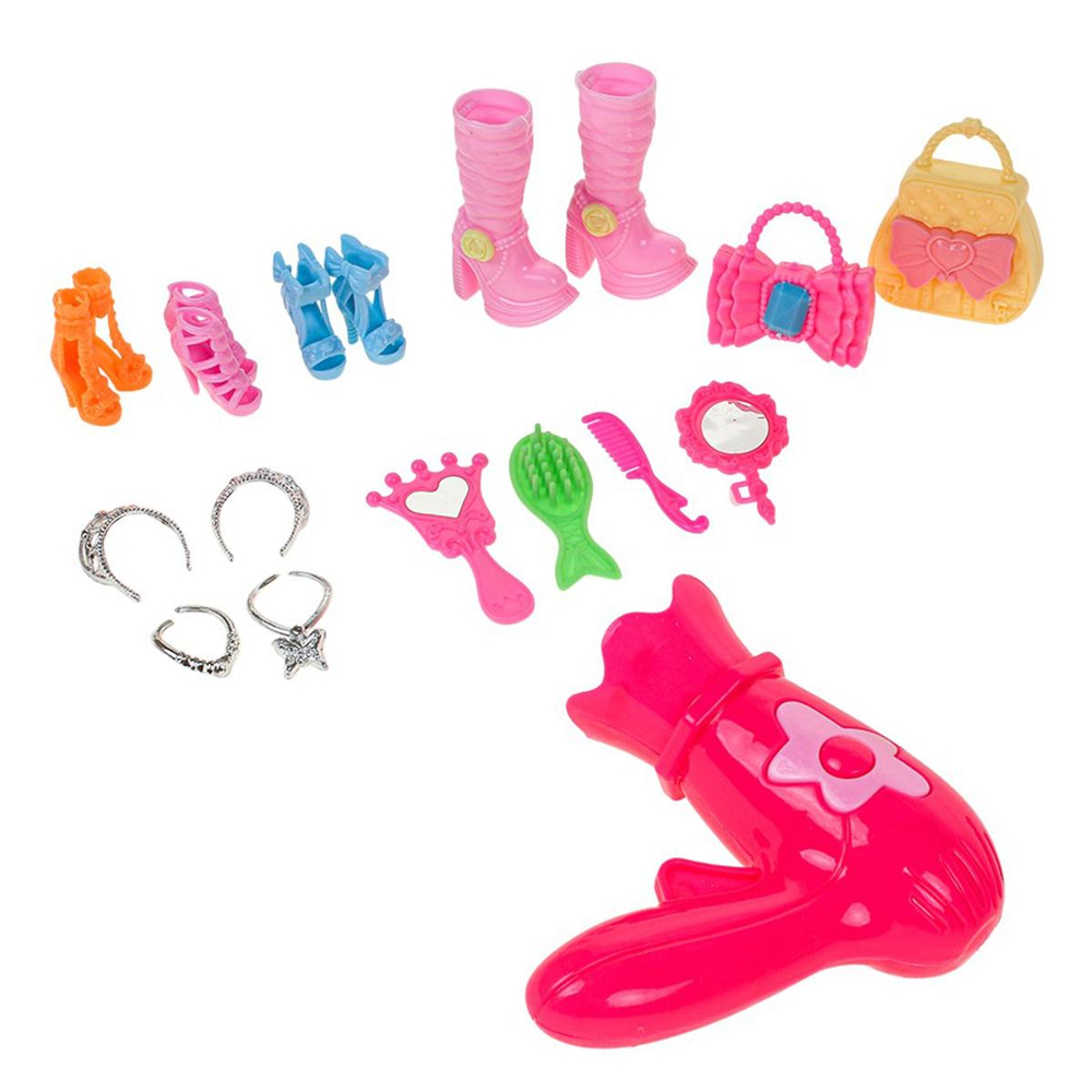 Кукла тип модель, с аксесс. коробка 01328