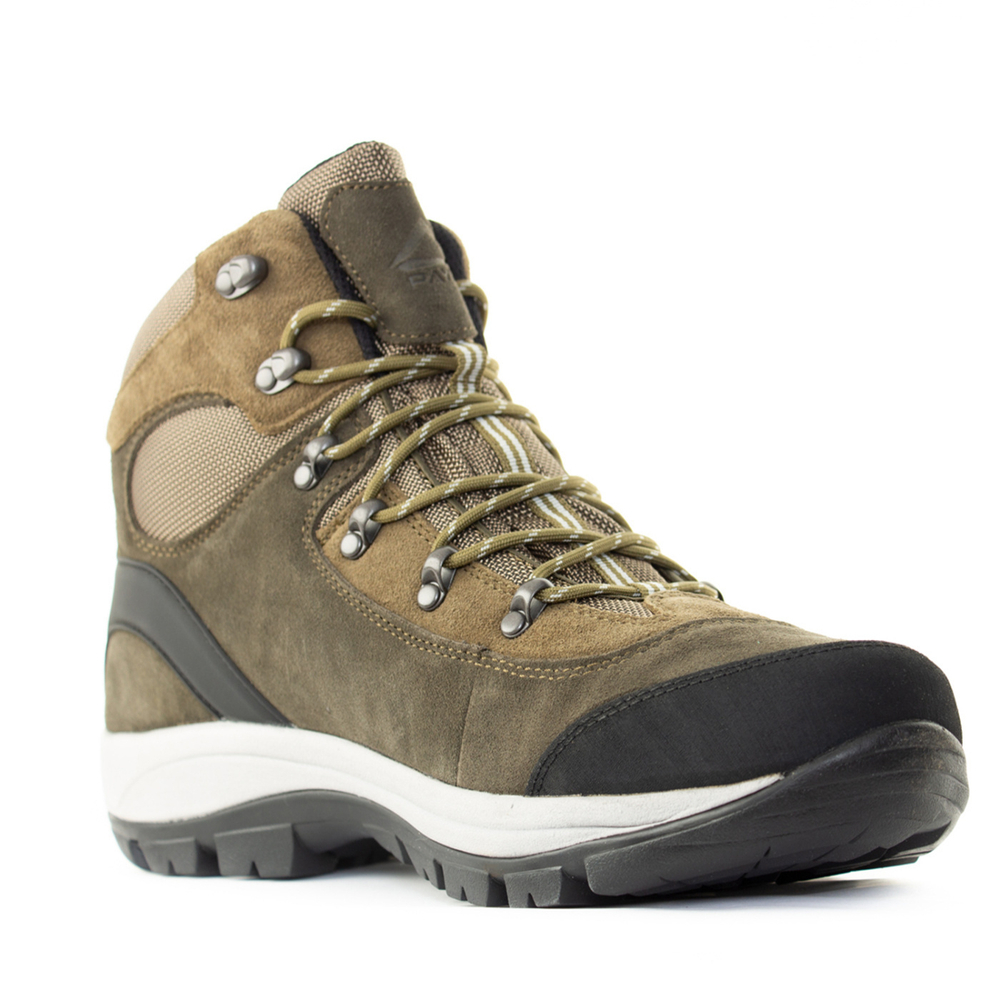 Ботинки треккинговые NovaTex Arkhaim замшевые хаки с мембраной KingTex