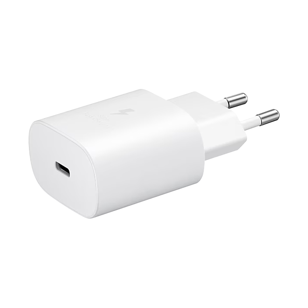 Сетевое зарядное устройство Samsung EP-TA800, USB-C, 25Вт, White (Белый)