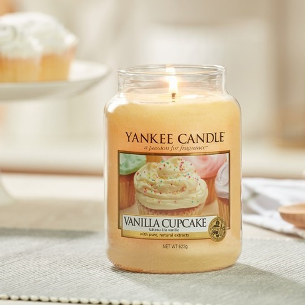 Свеча Ванильный кекс, средняя