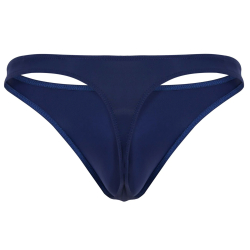 Мужские трусы тонги темно-синие Clever Moda DESIRABLE THONG 183008
